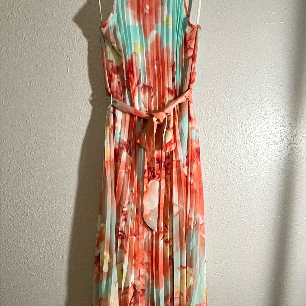 B.Darlin Floral Multicolor Maxi Dress